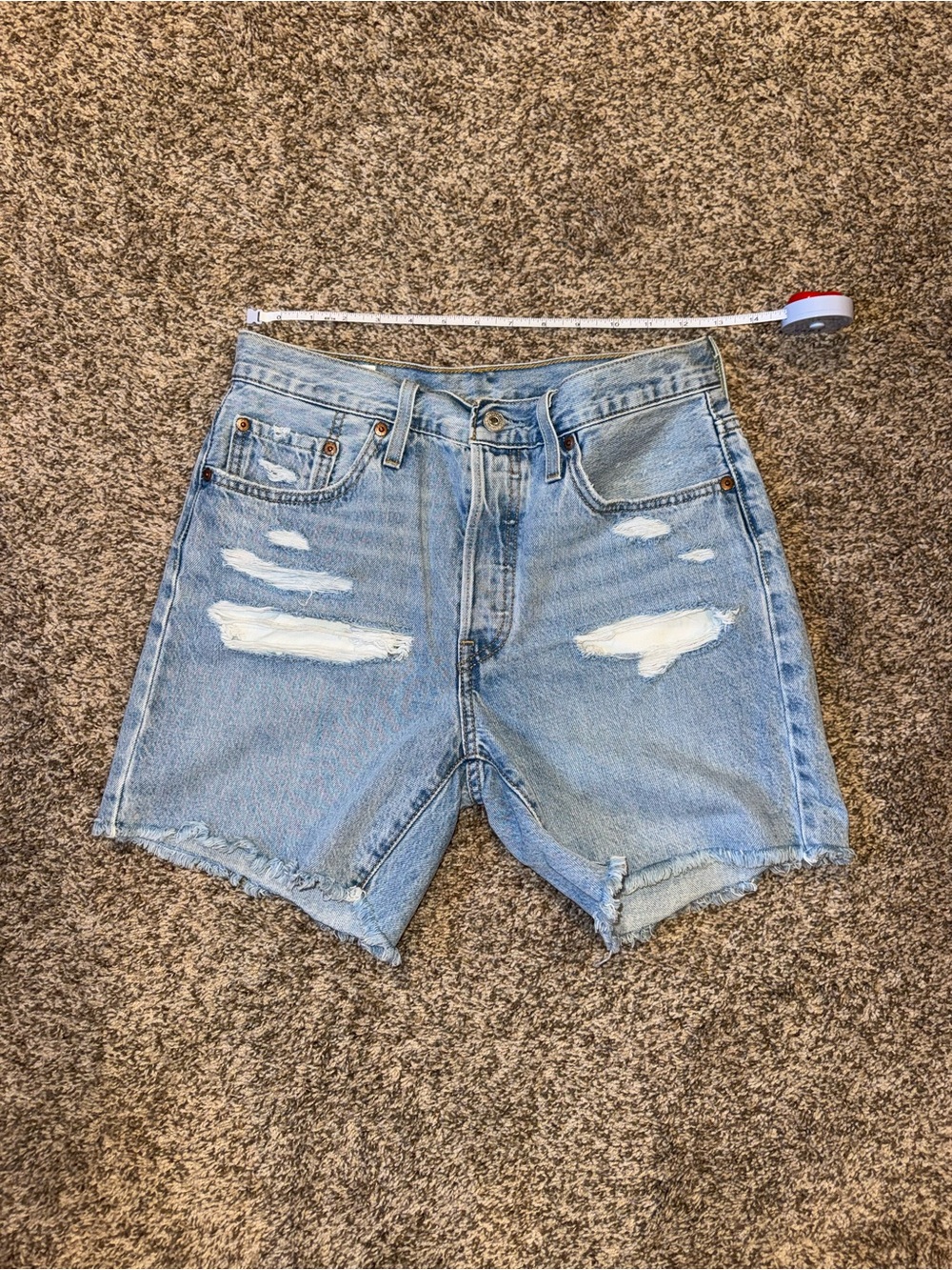 Levi’s Distressed Women's Denim Shorts